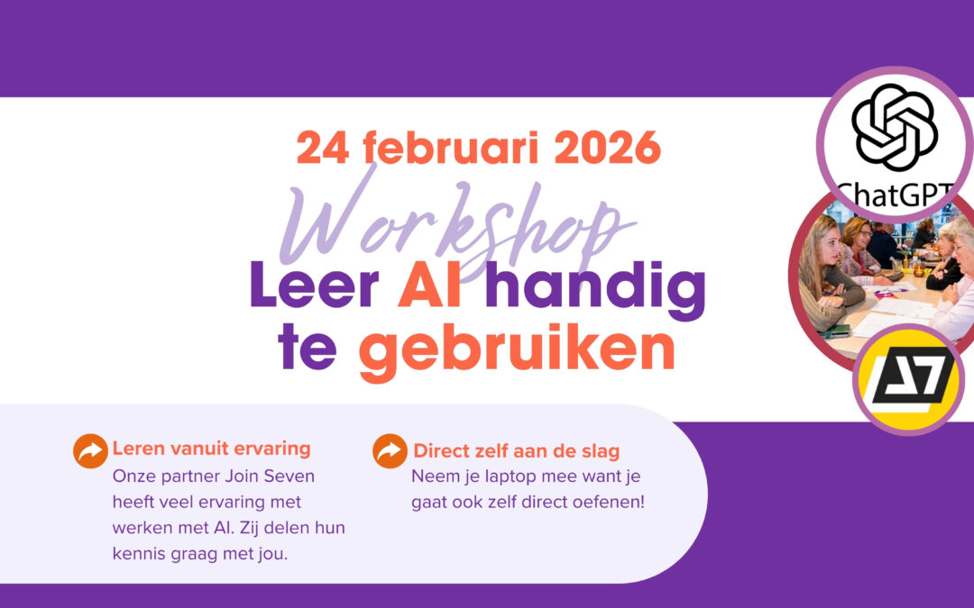 Workshop: Leer AI Handig te gebruiken